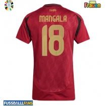 Belgien Orel Mangala #18 Heimtrikot Frauen EM 2024 Kurzarm
